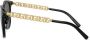 Dolce & Gabbana Eyewear Zonnebril met rond montuur Zwart - Thumbnail 2