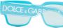 Dolce & Gabbana Eyewear Zonnebril met vierkant montuur Blauw - Thumbnail 3