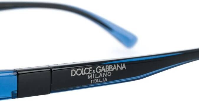 Dolce & Gabbana Eyewear DG6134 zonnebril met vierkant montuur Blauw