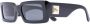 Dolce & Gabbana Eyewear Zonnebril met vierkant montuur Zwart - Thumbnail 2
