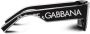 Dolce & Gabbana Eyewear Zonnebril met vierkant montuur Zwart - Thumbnail 5