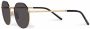 Dolce & Gabbana Eyewear Zonnebril met zeshoekig montuur Grijs - Thumbnail 2