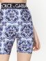 Dolce & Gabbana Fietsshorts met print Blauw - Thumbnail 5