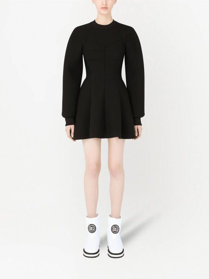 Dolce & Gabbana Flared jurk Zwart