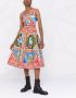 Dolce & Gabbana Flared midi-jurk Rood - Thumbnail 2