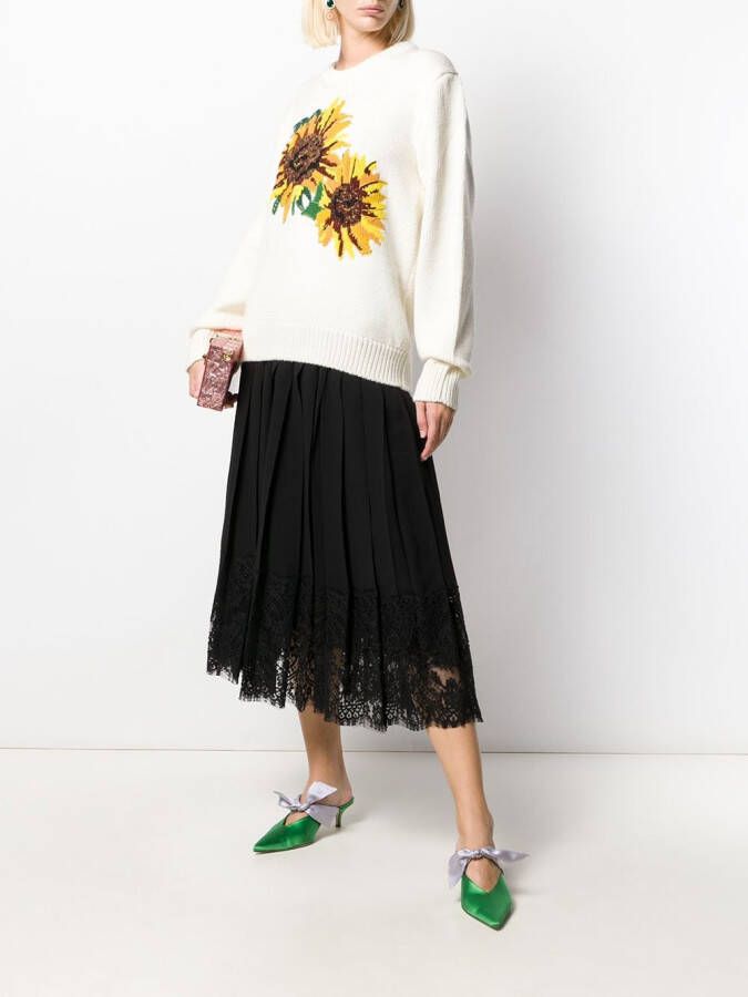 Dolce & Gabbana Flared rok Zwart