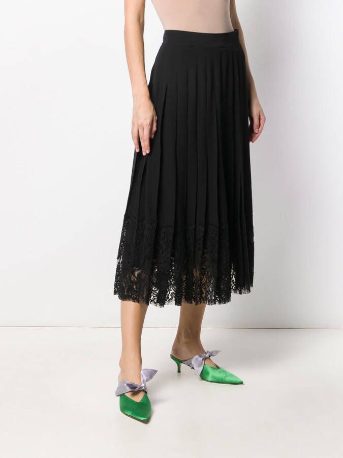 Dolce & Gabbana Flared rok Zwart
