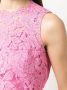 Dolce & Gabbana Top met bloemenkant Roze - Thumbnail 5