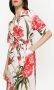 Dolce & Gabbana Blousejurk met bloemenprint Wit - Thumbnail 5