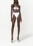 Dolce & Gabbana Twill sjaal met zebraprint Zwart - Thumbnail 2