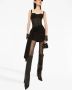 Dolce & Gabbana Gedrapeerde mini-jurk Zwart - Thumbnail 2
