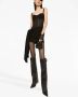 Dolce & Gabbana Gedrapeerde mini-jurk Zwart - Thumbnail 3