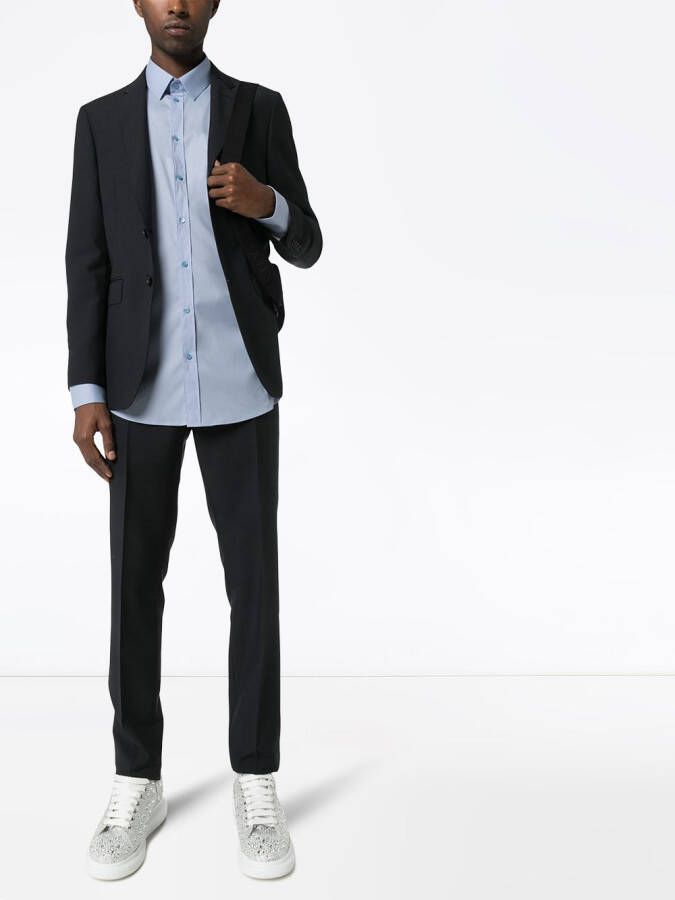 Dolce & Gabbana Geplooid overhemd Blauw