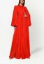 Dolce & Gabbana Geplooide avondjurk Rood - Thumbnail 2