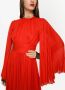 Dolce & Gabbana Geplooide avondjurk Rood - Thumbnail 5