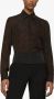 Dolce & Gabbana Geplooide cummerbund Zwart - Thumbnail 3
