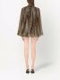 Dolce & Gabbana Geplooide mini-jurk Bruin - Thumbnail 4