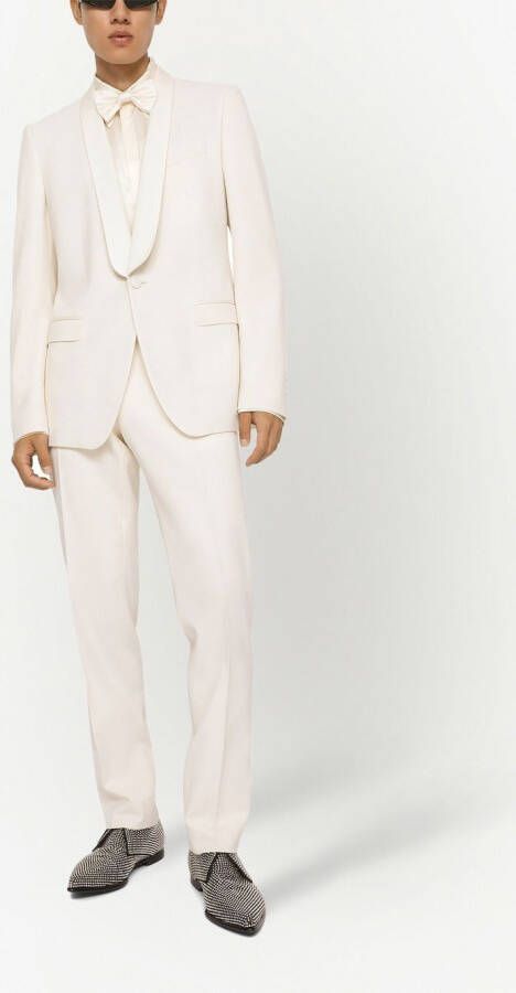 Dolce & Gabbana Stretch smoking pantalon Beige