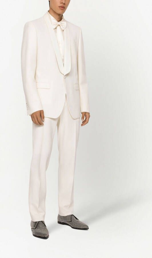 Dolce & Gabbana Stretch smoking pantalon Beige