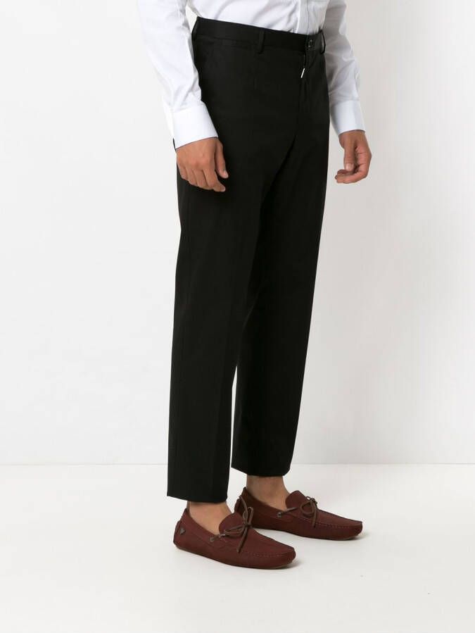 Dolce & Gabbana Geplooide pantalon Zwart