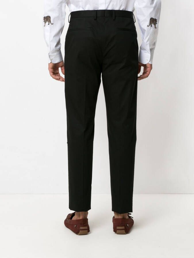 Dolce & Gabbana Geplooide pantalon Zwart