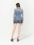 Dolce & Gabbana Gerafelde shorts Blauw - Thumbnail 4