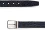 Dolce & Gabbana Gespriem met gegraveerd logo Blauw - Thumbnail 2