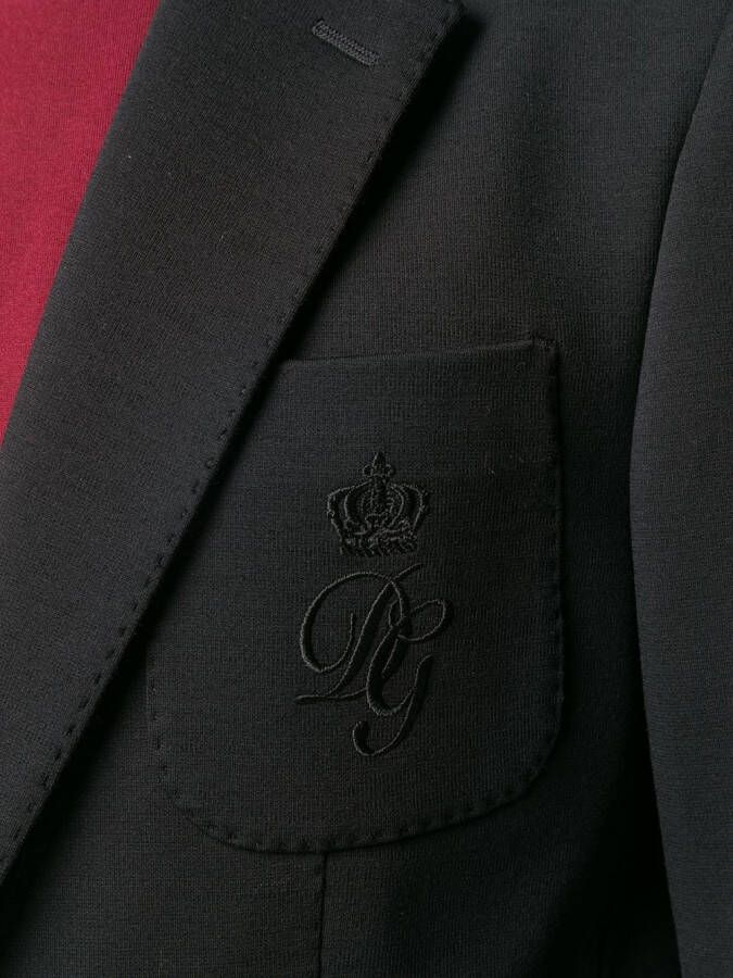 Dolce & Gabbana Getailleerde blazer Zwart
