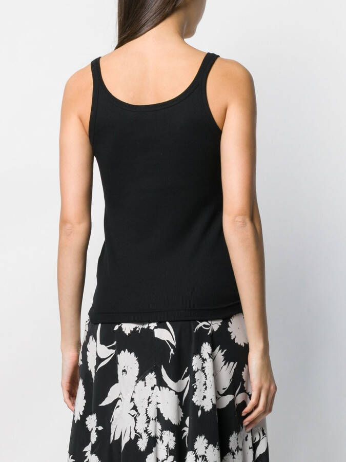 Dolce & Gabbana Getailleerde tanktop Zwart