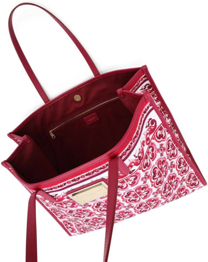 Dolce & Gabbana Grote shopper Roze