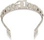 Dolce & Gabbana Haarband verfraaid met kristallen Zilver - Thumbnail 3