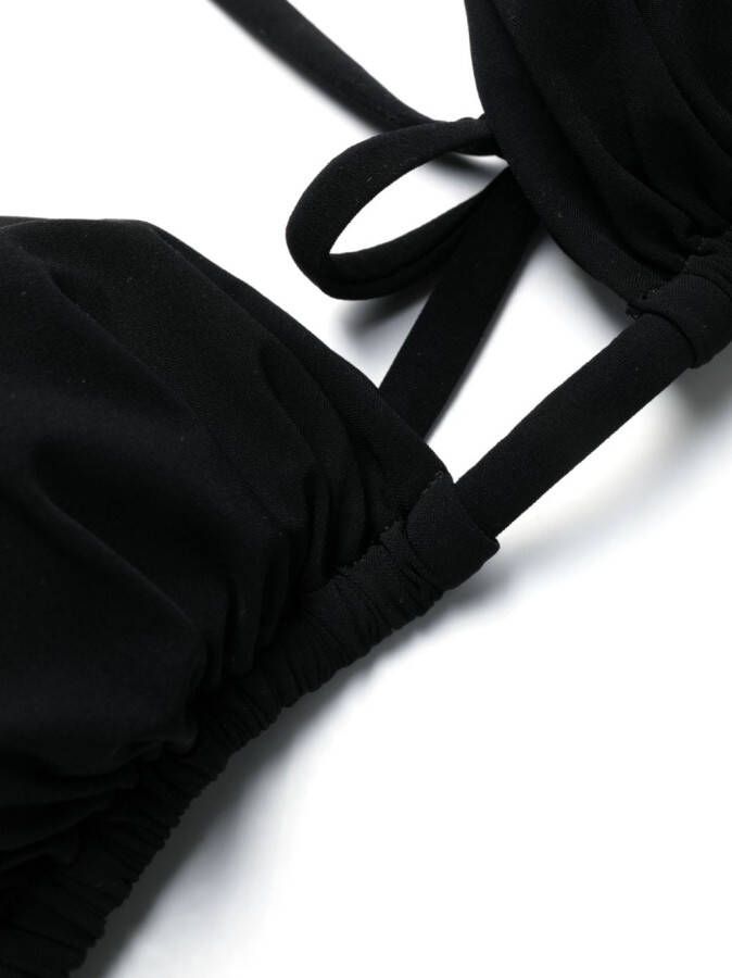 Dolce & Gabbana Bikinitop met halternek Zwart