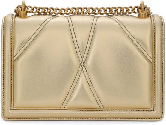 Dolce & Gabbana Devotion medium schoudertas Goud