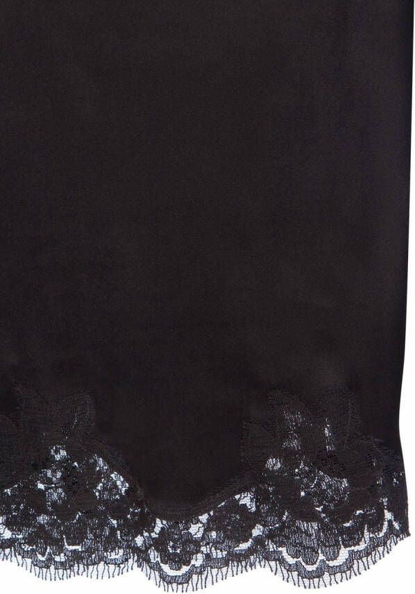 Dolce & Gabbana Hemd met afwerking van kant Zwart