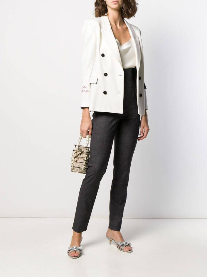 Dolce & Gabbana High waist broek Grijs