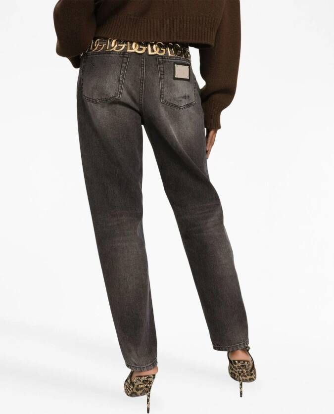 Dolce & Gabbana High waist jeans Grijs