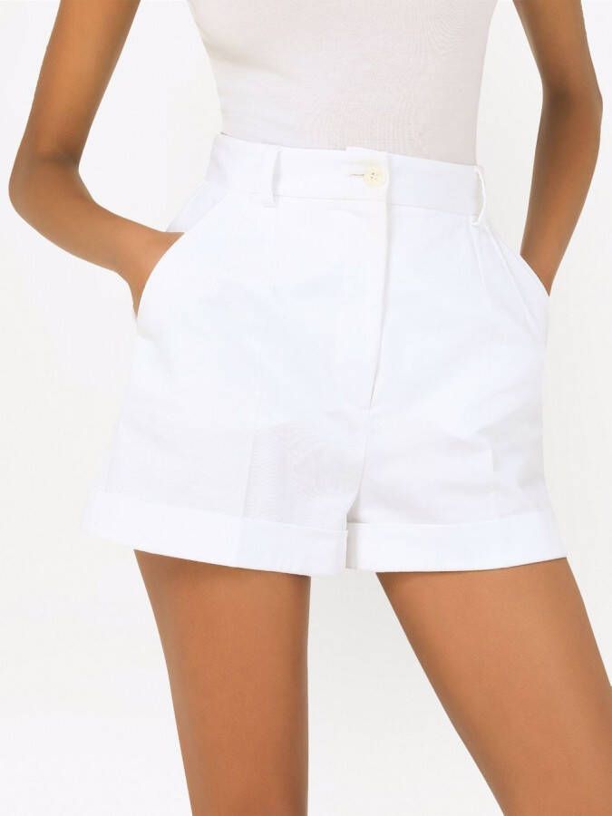 Dolce & Gabbana Formele shorts Wit