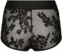 Dolce & Gabbana Slip met bloemenkant Zwart - Thumbnail 3