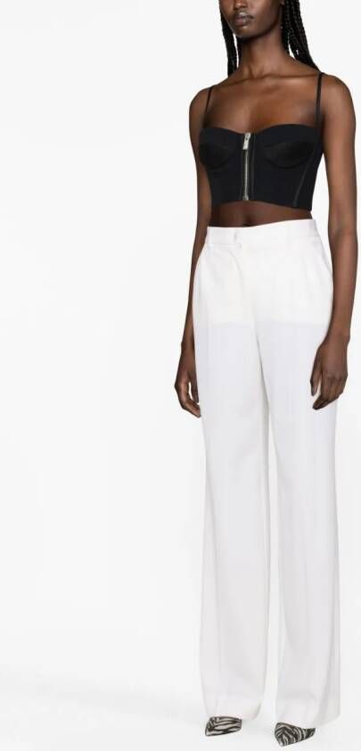 Dolce & Gabbana High waist broek Wit