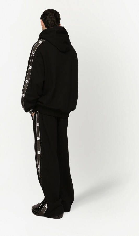 Dolce & Gabbana Hoodie met logoband Zwart