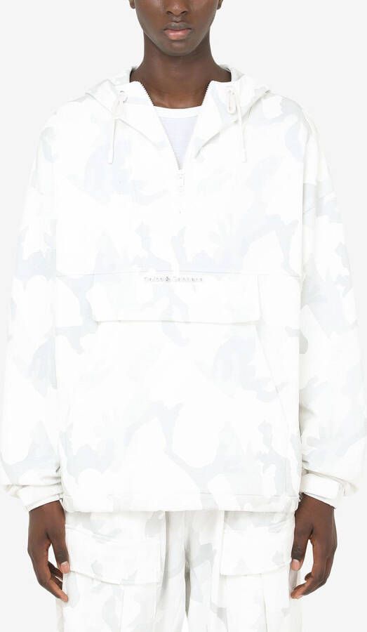 Dolce & Gabbana Hoodie met trekkoord Wit
