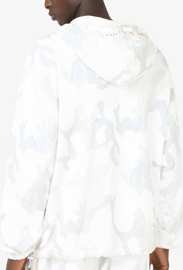 Dolce & Gabbana Hoodie met trekkoord Wit