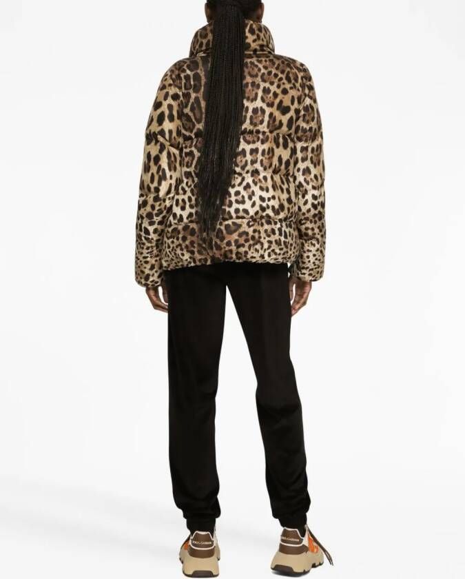 Dolce & Gabbana Jack met luipaardprint Bruin