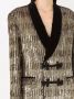 Dolce & Gabbana Houtje-touwtje jas met pailletten Beige - Thumbnail 5