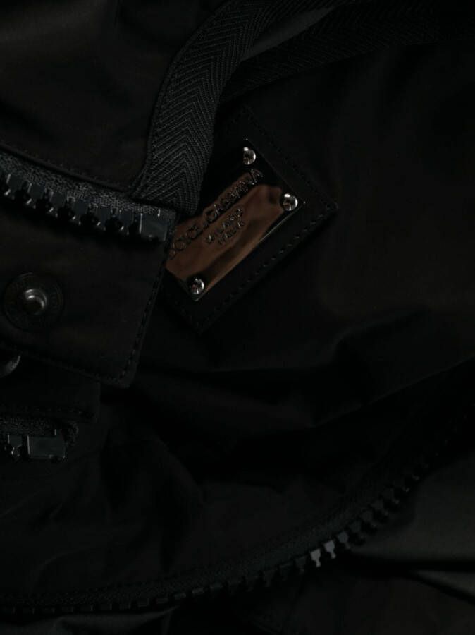 Dolce & Gabbana Jas met capuchon Zwart
