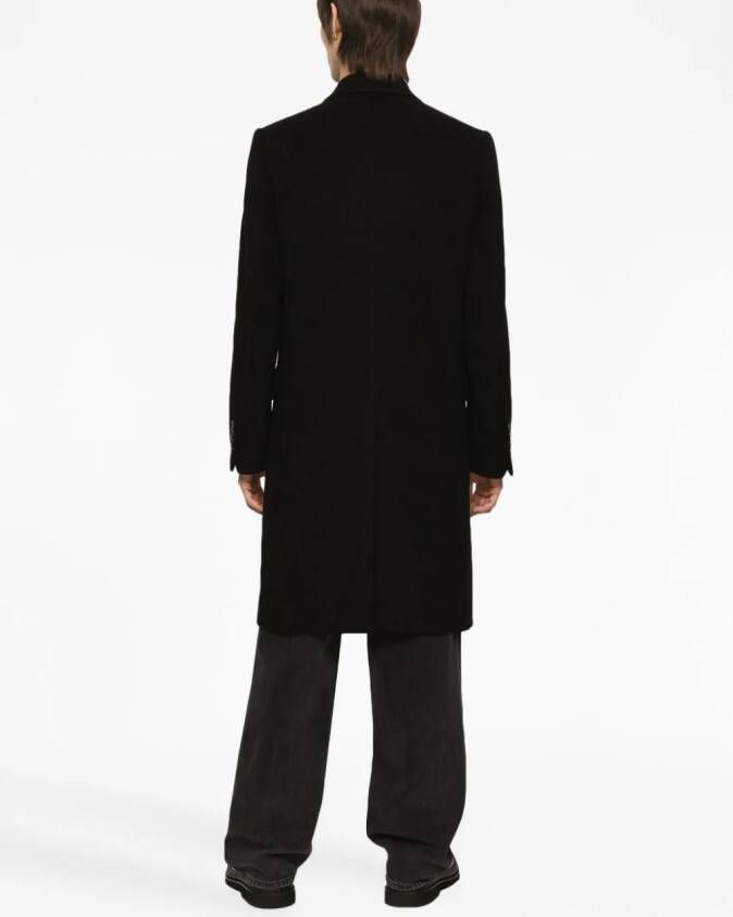 Dolce & Gabbana Jas met dubbele rij knopen Zwart