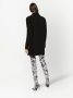 Dolce & Gabbana Crêpe sailorjas met knoop Zwart - Thumbnail 4