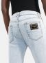 Dolce & Gabbana Jeans met logopatch Blauw - Thumbnail 5