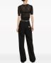 Dolce & Gabbana Jeans met logopatch en wijde pijpen Zwart - Thumbnail 3