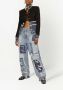Dolce & Gabbana Jeans met wijde pijpen Blauw - Thumbnail 4